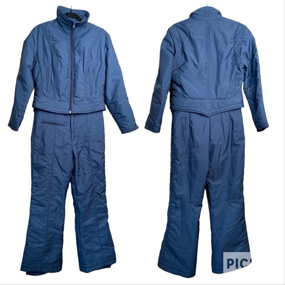 Vintage Skyr 1 Or 2 Piece Women Snow Ski Suit M Winter Ski Snowboard. - Picture 1 of 14